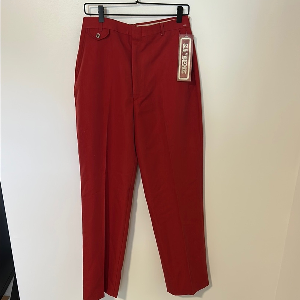 Men's Red Pants